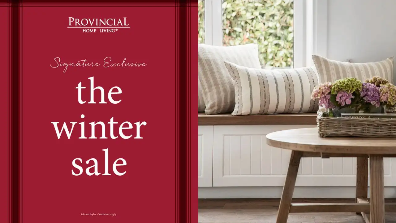 Provincial Home Living Winter Sale