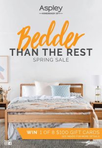 bedder than the rest spring sale promotion